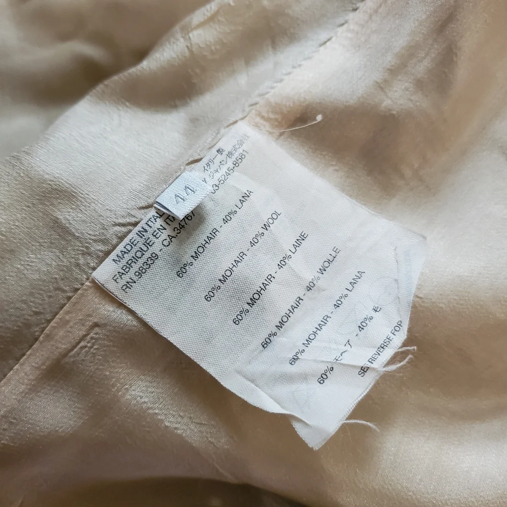 Prada Colorblock Suiting Jacket - Picture 4 of 5